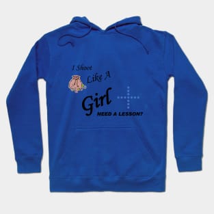 Marbles - Shoot like a Girl Hoodie